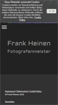 Mobile Screenshot of frank-heinen-photographer.de