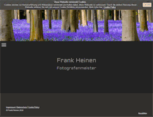 Tablet Screenshot of frank-heinen-photographer.de